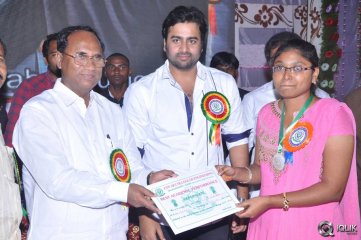 Nara Rohith at Eswar College of Engineering 7th Anniversary Celebrations